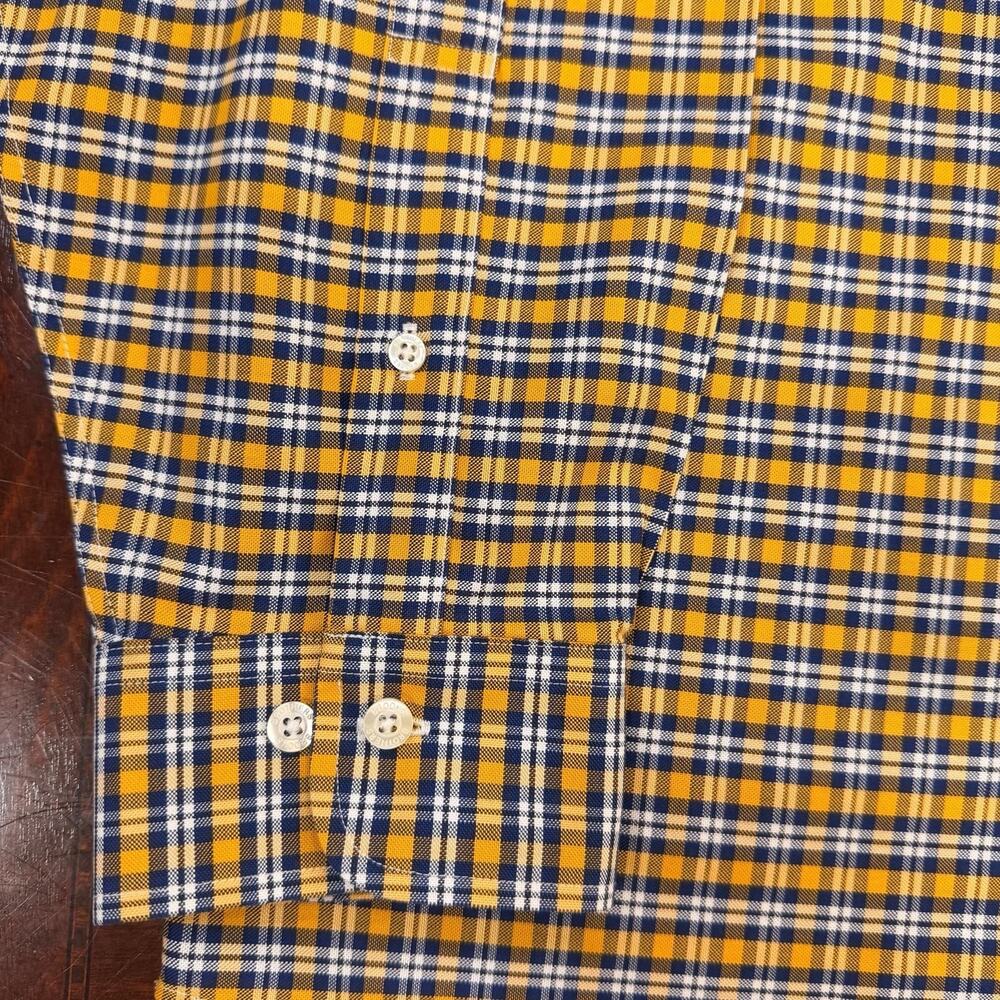 Brooks Brothers Men Sz XL The Original Polo Shirt Plaid Supima Stretch no iron - Picture 9 of 16